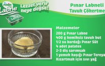 Pınar Labne'li Tavuk Çökertme