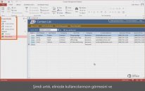 Access 2013'e Geçiş - Gezinti Bölmesi