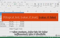 Excel 2013'te Gelişmiş Eğer İşlevleri - Gelişmiş Eğer