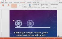 PowerPoint 2013'te Hareket Yollarını Tasarlama - Yolları Oluşturma