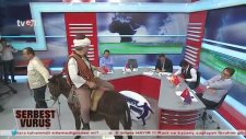 Adnan Aybaba eşeğe ters bindi