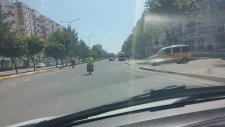 Öz Diyar Sürücü Kursu A2 Sınıfı Motorsikletle Akan Trafikte
