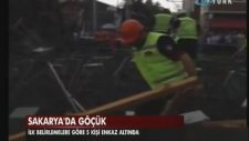 Sakarya'da Hızlı Tren İstasyonunda Göçük