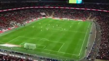 Tribünden atılan uçak Gary Cahill'i vurdu