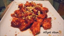 Kızarmış Tatlı Tavuk Sweet Spicy Chicken
