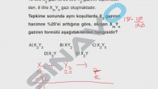 SINAVO Kimya - Sabit Hacim Oranları