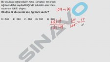 SINAVO - MATEMATİK - Küme Problemleri