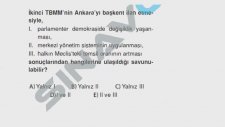 SINAVO - TARİH - Diğer Yenilikler