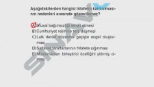 SINAVO - TARİH - Halifeliğin Kaldırılması