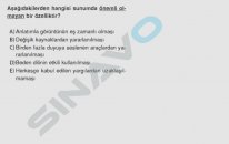 SINAVO - Türkçe - Sözlü Anlatım Türleri