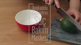 Avokadolu Canlandırıcı Saç Bakım Maskesi Tarifi