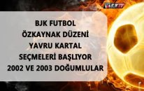 Beşiktaş Alt Yapısı Yeni Yetenekler Arıyor