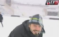 Bjk İnönü Stadı Karla Kaplandı Bjk Tv