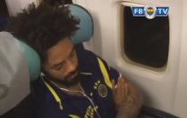 Fenerbahçe Futbol Takımı Antalya'dan Dönüş Görüntüleri