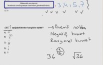 Aöf - Genel Matematik 1 Çözümleri (Bölüm 1 ) | Yeni Videolar İçin Abone Olabilirsiniz