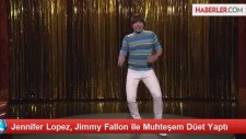 Jennifer Lopez, Jimmy Fallon ile Muhteşem Düet Yaptı