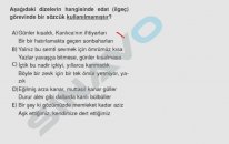 SINAVO - Türkçe - Edat