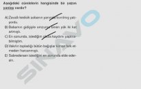 SINAVO - Türkçe - Gezegen Adlarının Yazımı