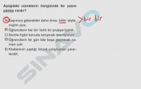 SINAVO - Türkçe - İkilemelerin Yazımı