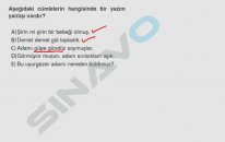 SINAVO - Türkçe - Pekiştirilmiş Sözcüklerin Yazımı