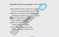 SINAVO - Türkçe - Redif