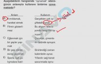 SINAVO - Türkçe - Sözcük Öbeğinde Anlam