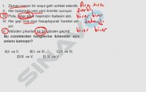SINAVO - Türkçe - Sözcükte Anlam Olayları