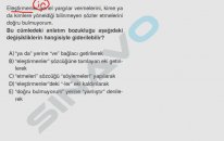 SINAVO - Türkçe - Tamlama Yanlışlıkları