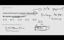 Dikey Geçiş Sınavı - 1 Soru 1 Yorum ( Bölüm 17)