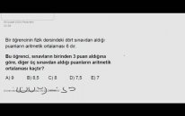 Dikey Geçiş Sınavı - 1 Soru 1 Yorum ( Bölüm 18)