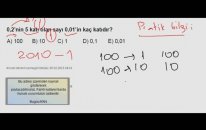 Dikey Geçiş Sınavı - 1 Soru 1 Yorum ( Bölüm 23)
