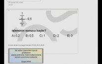 Dikey Geçiş Sınavı - 1 Soru 1 Yorum ( Bölüm 24)