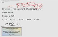 Dikey Geçiş Sınavı - 1 Soru 1 Yorum ( Bölüm 25)