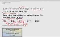 Dikey Geçiş Sınavı - 1 Soru 1 Yorum ( Bölüm 26)