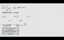 Dikey Geçiş Sınavı - 1 Soru 1 Yorum ( Bölüm 5 )