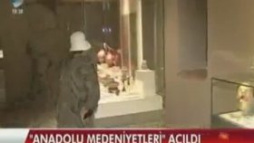 ANADOLU MEDENİYETLERİ MÜZESİ RESTORASYON SONRASI YENİDEN AÇILDI. BAKAN ÖMER ÇELİK AÇILIŞTA KONUŞTU