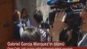 BAKAN ÖMER ÇELİK NOBEL ÖDÜLLÜ YAZAR GABRİEL GARCİA'IN VEFATI DOLAYSIYLA BİR MESAJ YAYIMLADI.
