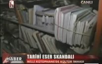 MİLLİ KÜTÜPHANE'YE AİT TARİHİ DEĞERDEKİ 147 TON KİTAP KİLOSU 15 KURUŞTAN SATILDI