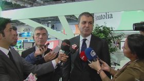 Bakan Ömer Çelik Londra'da Dünya Turizm Fuarında (WTM)