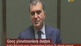 ÖMER ÇELİK AÇIKLADI; KÜLTÜR BAKANLIĞI GENÇ YÖNETMENLERE 4 MİLYON TL DESTEK VERECEK