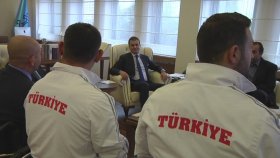 Tekerlekli Sandalye A Milli Takımımız'ın Bakan beyi ziyaretleri