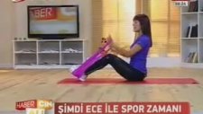 Egzersiz Bandıyla Pilates Hareketleri