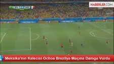 Meksika'nın Kalecisi Ochoa Brezilya Maçına Damga Vurdu