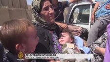 Telafer'den Kaçan Türkmenler Yardım İstiyor
