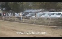 At Yarışı Kaza Anı