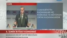 Başbakan Recep Tayyip ERDOĞAN, 5. İzmir İktisat Kongresinin Açılışında bir konuşma yaptı. 30 Ekim 2