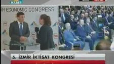 Kalkınma Bakanı Cevdet YILMAZ, 5. İzmir İktisat Kongresinde TGRT Haberin sorularını cevapladı.