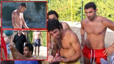 Burak Yılmaz Ve Arda Turan'dan Voleybol Şov