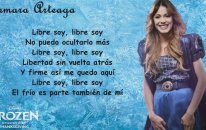 Frozen: Una Aventura Congelada - Libre Soy (Martina Stoessel) Letra