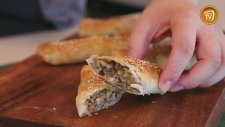 Yeşil Mercimekli Bulgurlu Börek Tarifi